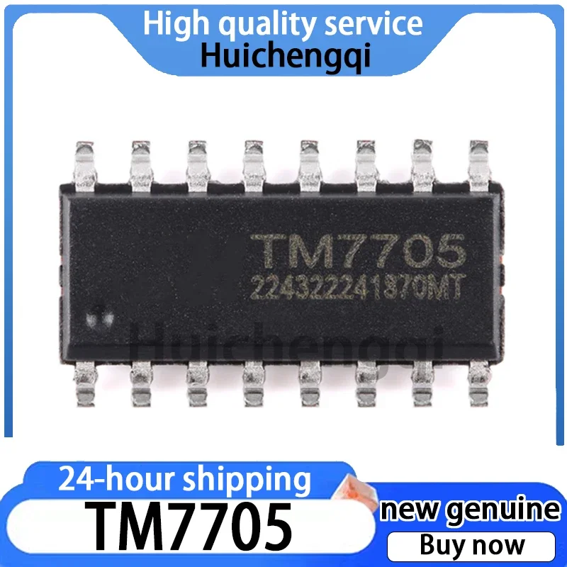 2PCS Genuine TM7705 Package SOP-16 16 Bit A/D Conversion Chip Analog-to-digital Converter