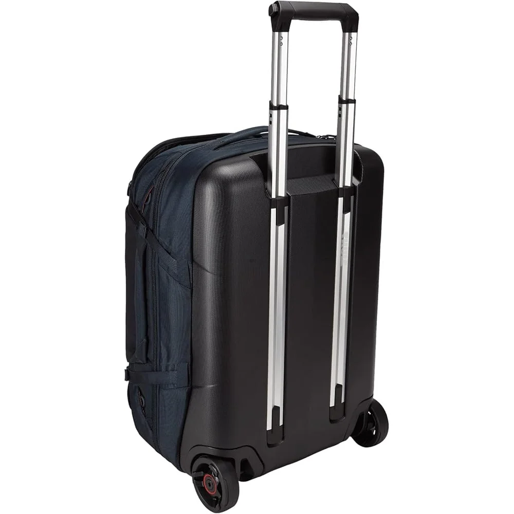 3-in-1 Luggage 55cm Split Design Carry-On Spacious Interior Durable Water-Resistant Nylon Oversized Wheels Compression Straps