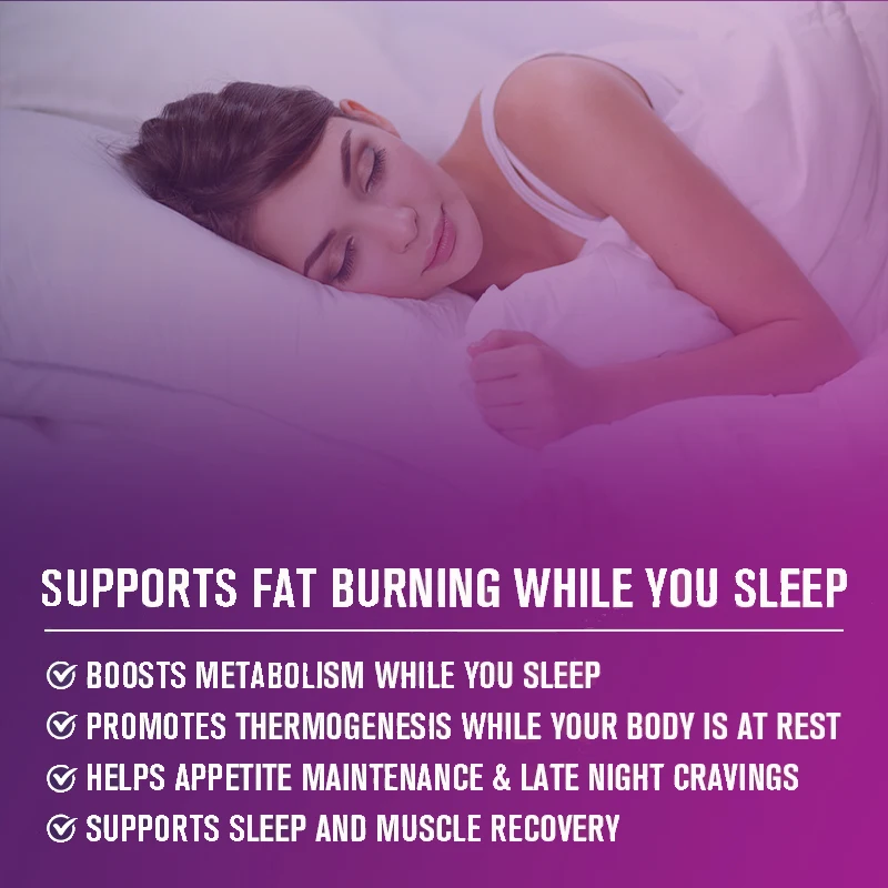 كبسولات عملية التمثيل الليلية - تدعم عملية التمثيل الغذائي الصحي، وتعزز إنتاج الطاقة وتحسن الامتصاص - 120 كبسولة #4