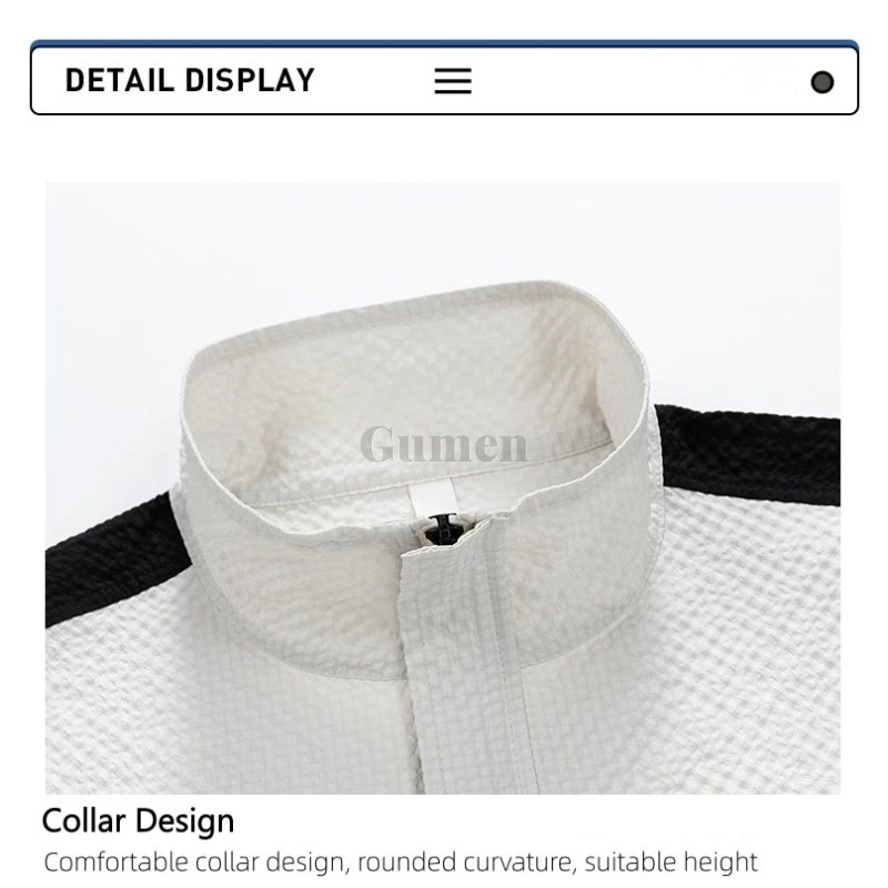 الرجال الحيوانات الأليفة انيمال ملابس العمل حجم كبير M/L/XL/2XL/3XL/4XL/5XL/6XL/7XL/8XL في الهواء الطلق خفيفة الوزن التجفيف السريع تي شيرت الوقوف طوق #6