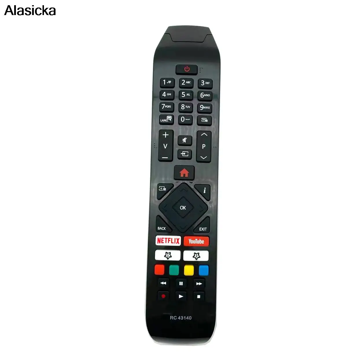 RC-43141 RC-43140 pilot do Hitachi 24HB21J65U 43HK25T74UA 50HK25T74U 49HL7000 55HL7000 LED Full HD inteligentny telewizor HDTV