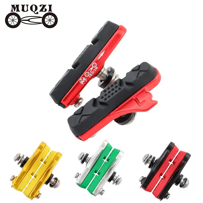 MUQZI MTB Brake Pad Aluminum Alloy Wheel Brake Shoes Bike Brake Block