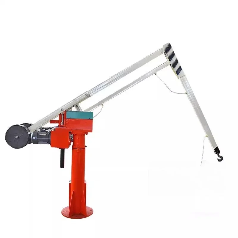 Electric Hydraulic Mobile Crane for Industrial Construction with Lifting & Drilling Machinery Arm Functionality