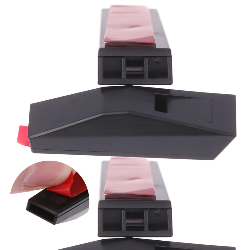 Black ABS Anti Collision Siren Deer Repeller Ultrasonic Wave Wild Animals Avoid Warnings Suitable For Most Cars Alert Equipment