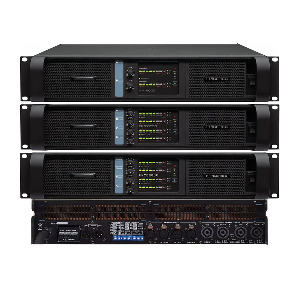 

Paulkitson FP20000q pro усилитель мощности звука класса TD 20000 Вт профессиональное звуковое оборудование динамик для сцены и студии