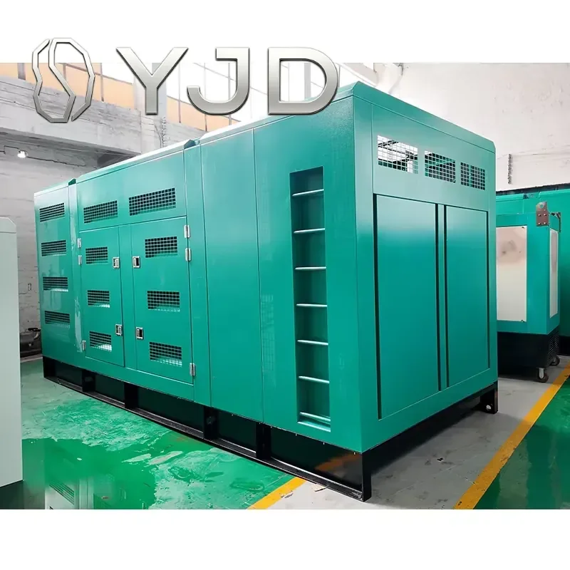 Hot Sale High Quality Engine Portable Power Generator Natural Gs System 400V/230V Automatic Generator 400Kw 500Kw