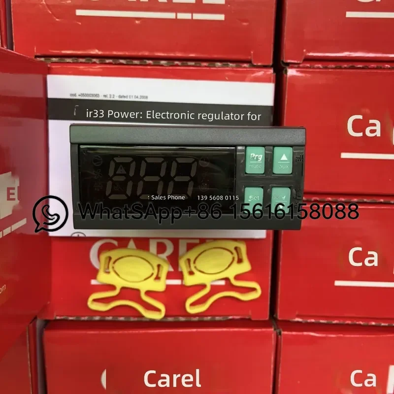 Italian CAREL Thermostat IR33F0AHA0 IR33FOAHAO 115V Digital Temperature Controller HVAC Refrigeration Spare Parts Replacement