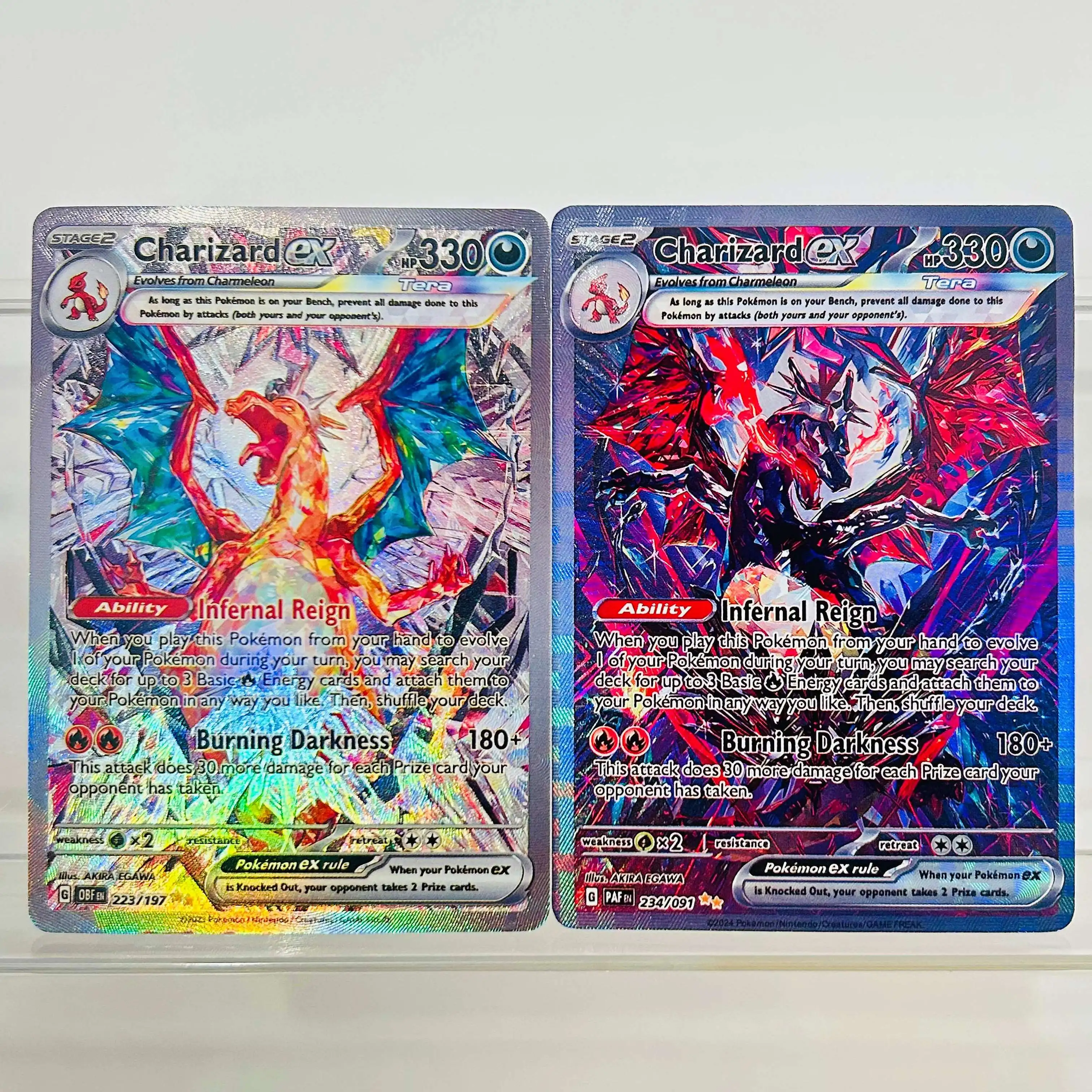 DIY  Charizard ex 223/197 Foil - đánh giá và giá Board Game Anime