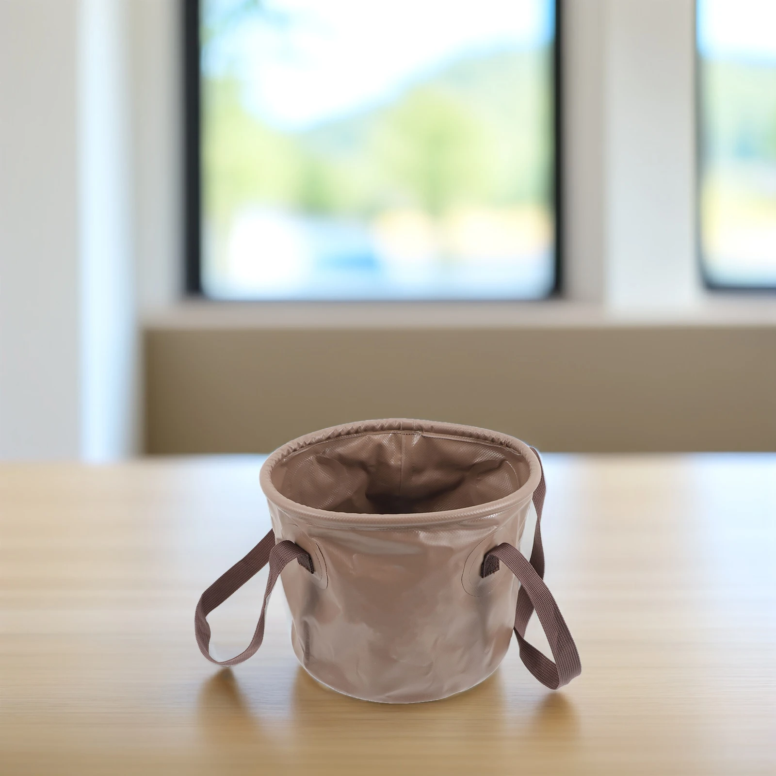 

Collapsible Pvc Bucket Foldable Water Container Outdoor Camping Supply Large Capacity Space Saving Wash Basin Foldable Dish Tub