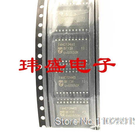 (20 pièces/lot) 74HCT244 74HCT244D SOP20 7.2MM