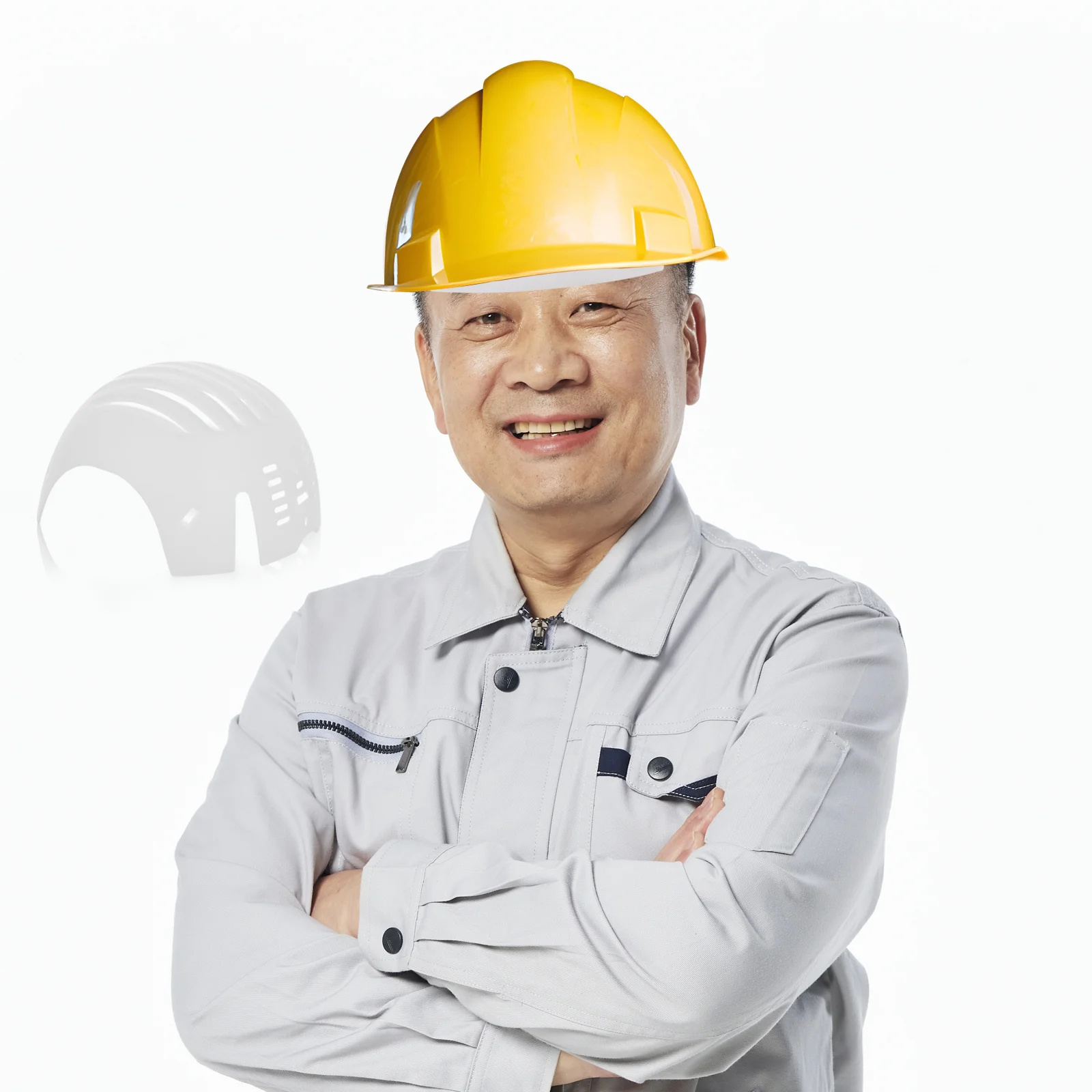 Safety Hat Liner Cap Insert Lightweight Breathable Crash-Proof Hard Hat Replacement Universal Fit Protective Shell For