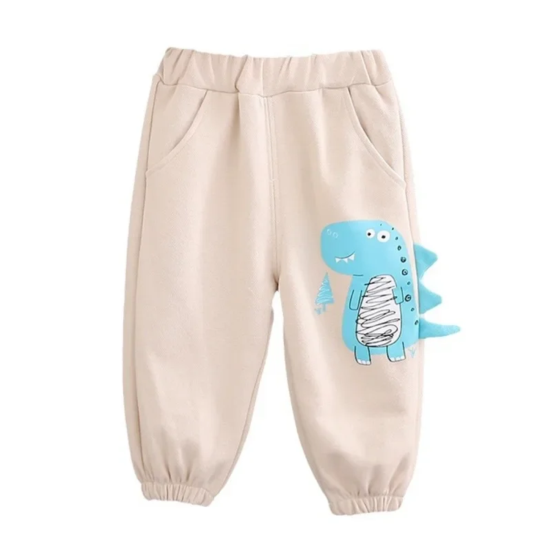 New Spring Autumn Baby Girls Clothes Children Boys Cartoon Pants Kids Trousers Toddler Casual Cotton Costume Infant Sportswear