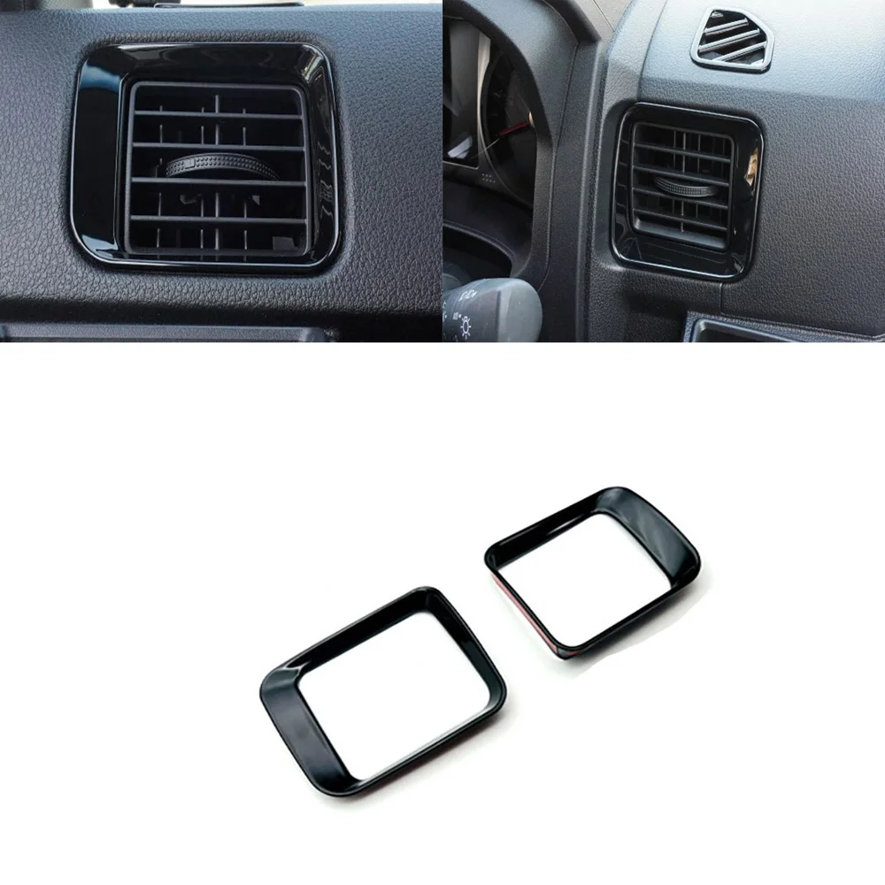 For Daihatsu ATRAI HIJET CARGO 2022 2023 ABS Side Air Condition AC Outlet Panel Cover Trim Sticker Interior Accessories