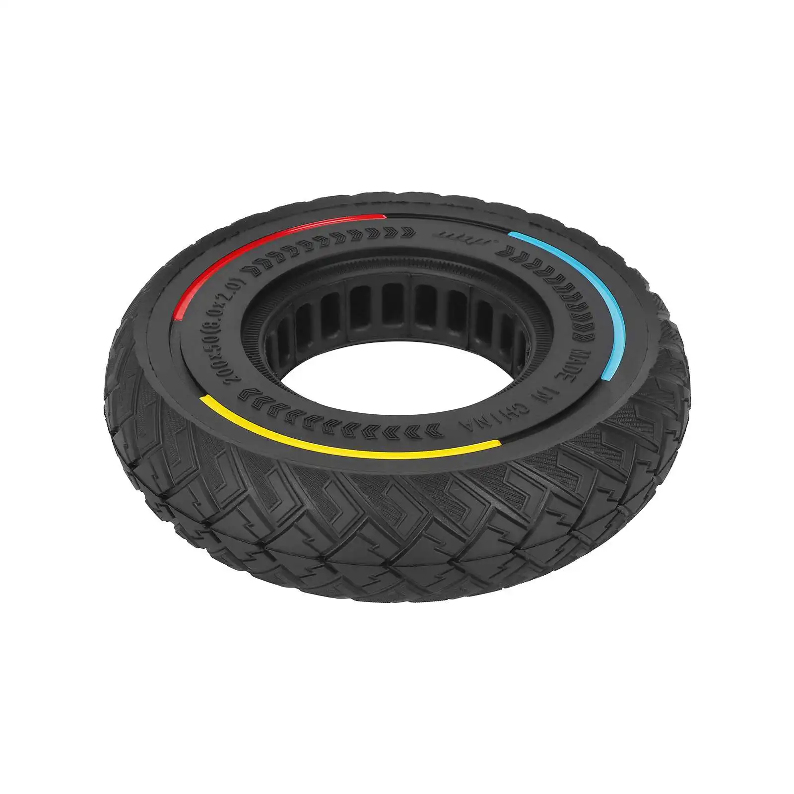 Ulip 200x50 Thickened Off-road Stab-proof Solid Tire For Electric Scooter 8 Inch 8.0x2.0 Ultra Wear Tubeless Tires Upgrade Parts