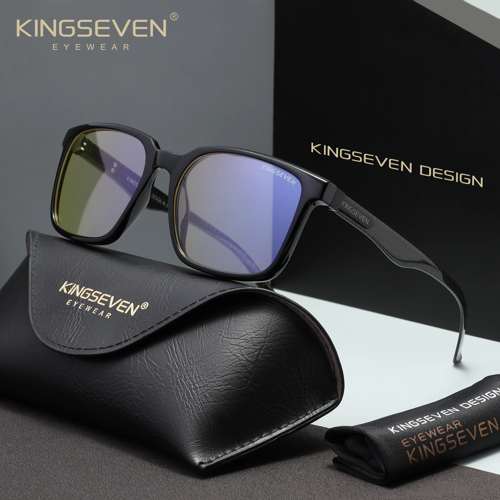 

Брендовые оригинальные высококачественные очки с защитой от синего луча для мужчин и женщин, защитные очки для компьютера из углеродного волокна, очки с блокировкой синего света