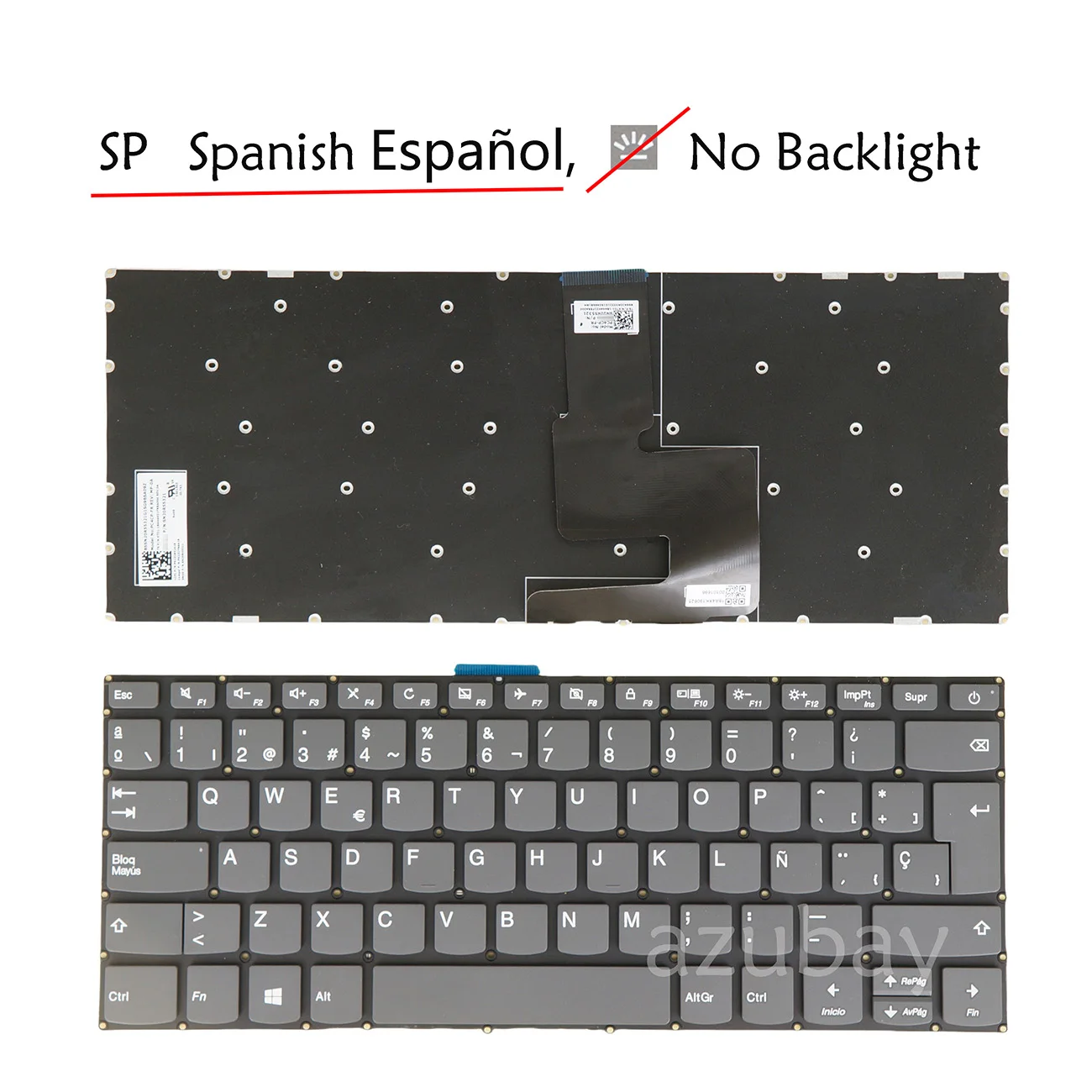 Teclado español para Lenovo Ideapad 320s-15isk 320s-15ikb 330-14ikb 330-14ikb D 330E-14ikb D 330-14ikb U 330E-14ikb U 330H-14ikb