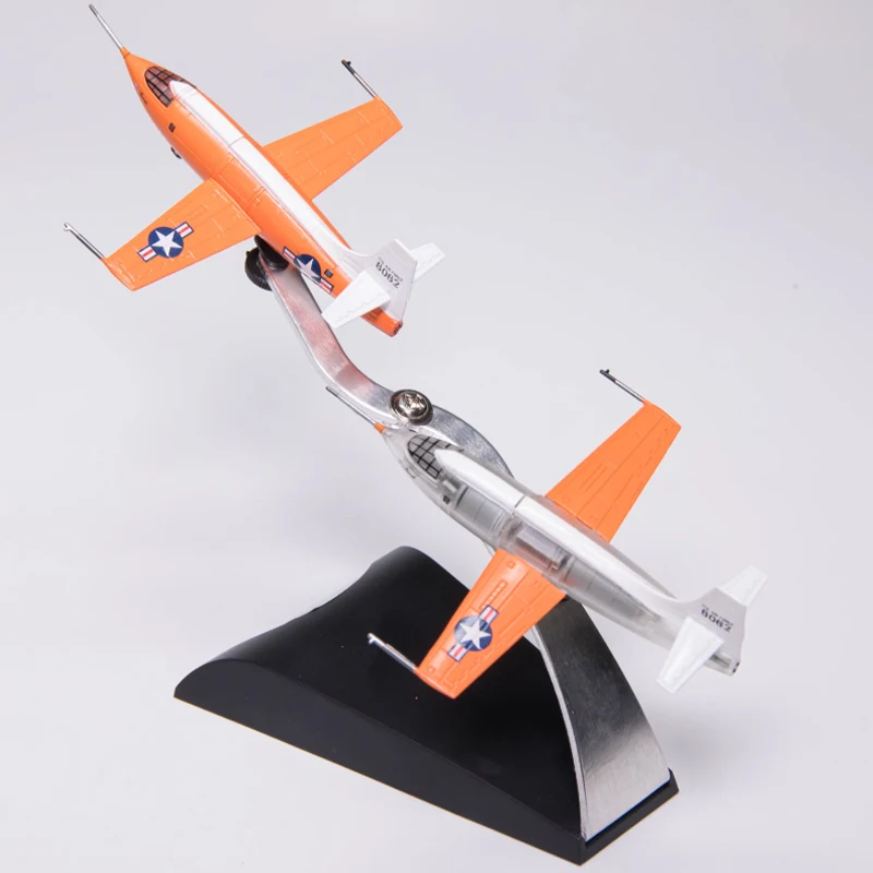 Escala 1:144 Bell X-1 Último Vôo Simulação Avião Modelo Exibição Estática Presente Colecionável Lembrança Exibição Estática