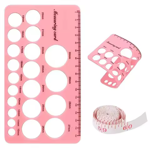 Soft Flange Size Measure for Nipples Silicone Nipple Ruler Nipple Ruler for Flange Sizing Measurement Tool