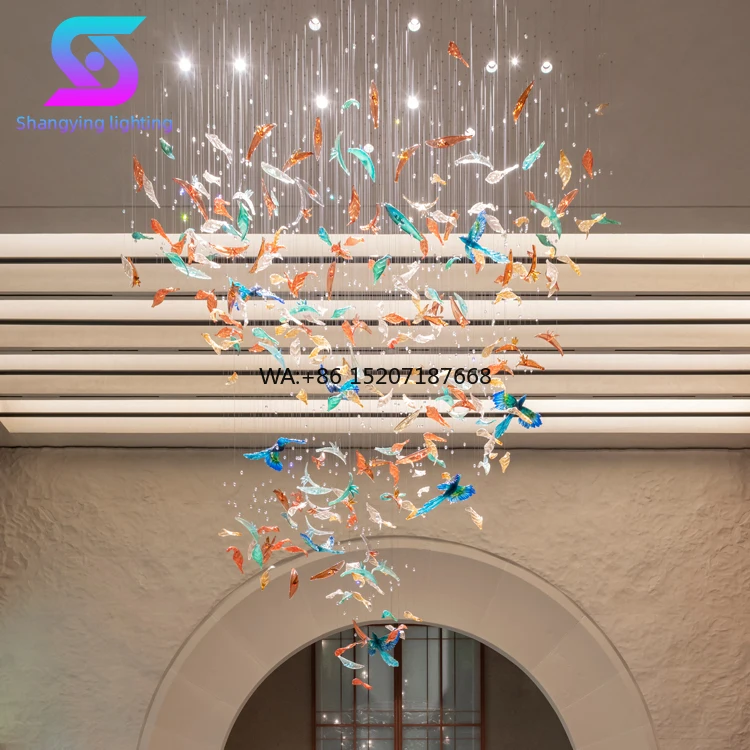Living Room Luxury  with Attractive Hotel  s Modern Warm White LED Adjustable Height Project Installation