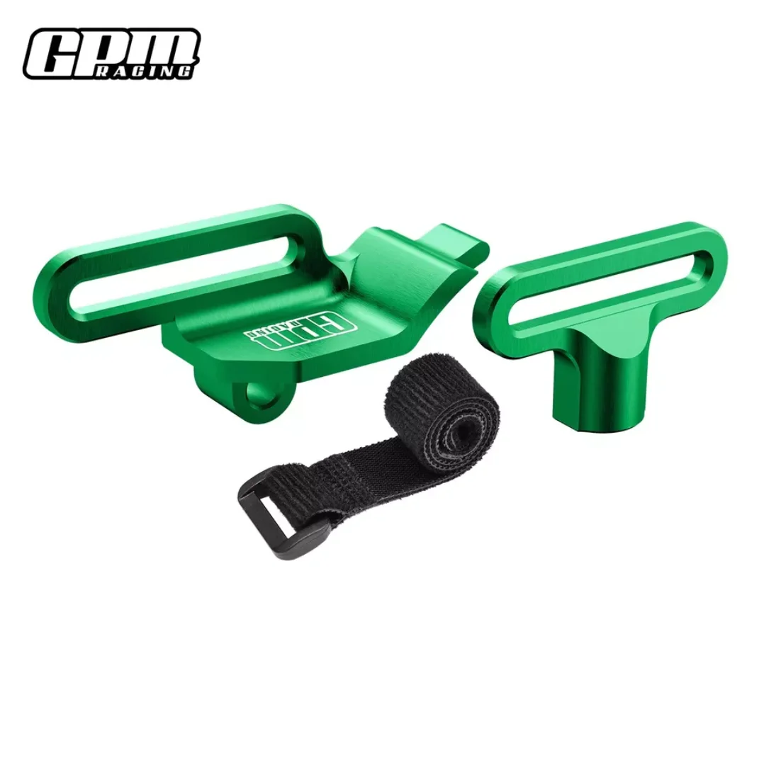 GPM 7075 อลูมิเนียม Retainer,แบตเตอรี่ Mount สําหรับ TRAXXAS Mini Maxx รถบรรทุกมอนสเตอร์รีโมทคอนโทรลอะไหล่รถยนต์
