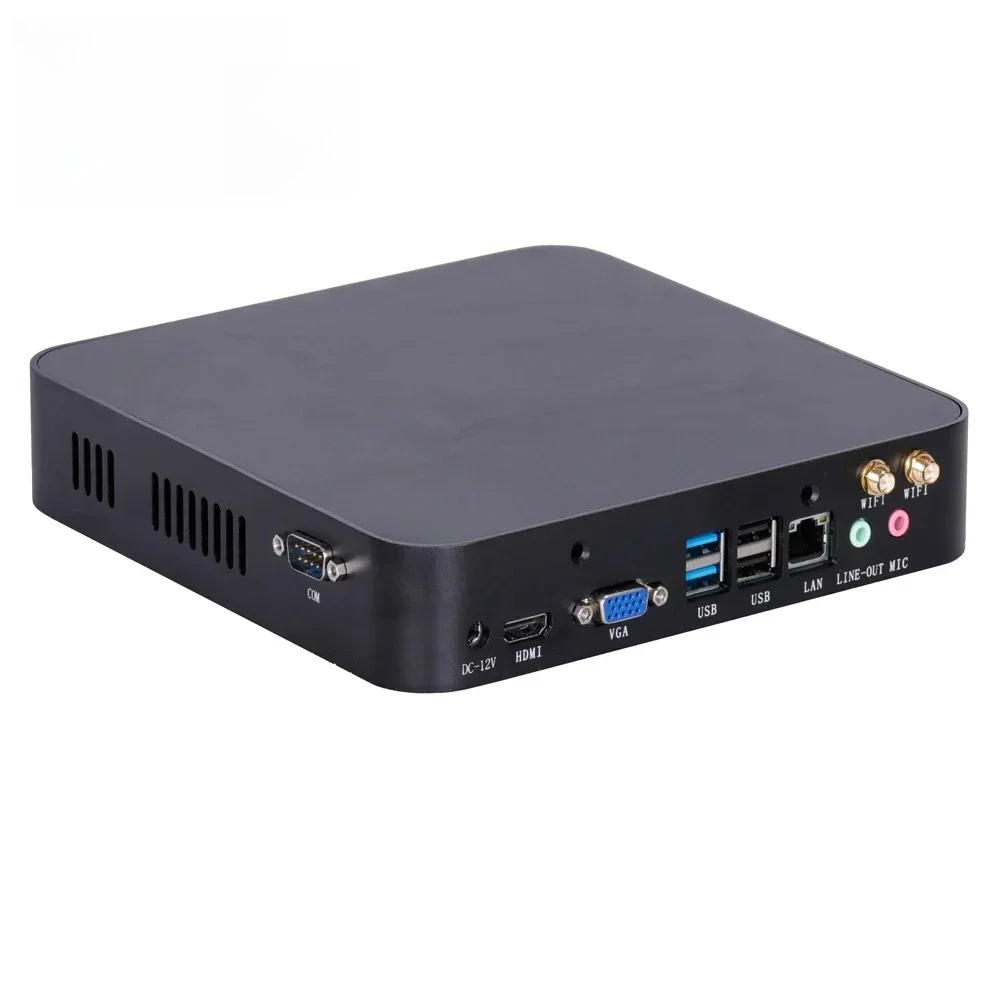 Hot Sale ELSKY 10th Gen I3 10110U Dual Core 2.1GHz Dual Lan Thin Client i3 i5 i7 Mini PC X86 Computer With 4K DP Display