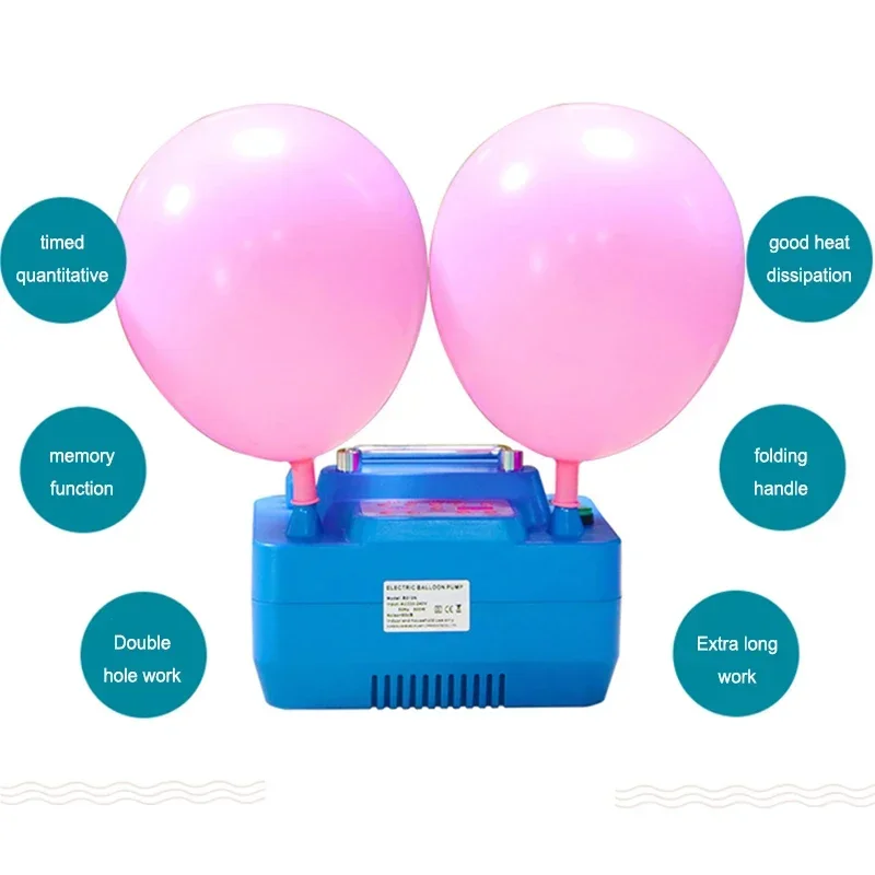 Electric Pump Inflatable Pump Machine Helium Portable Automatic Blowing Balloon Machine Foot Pedal Type