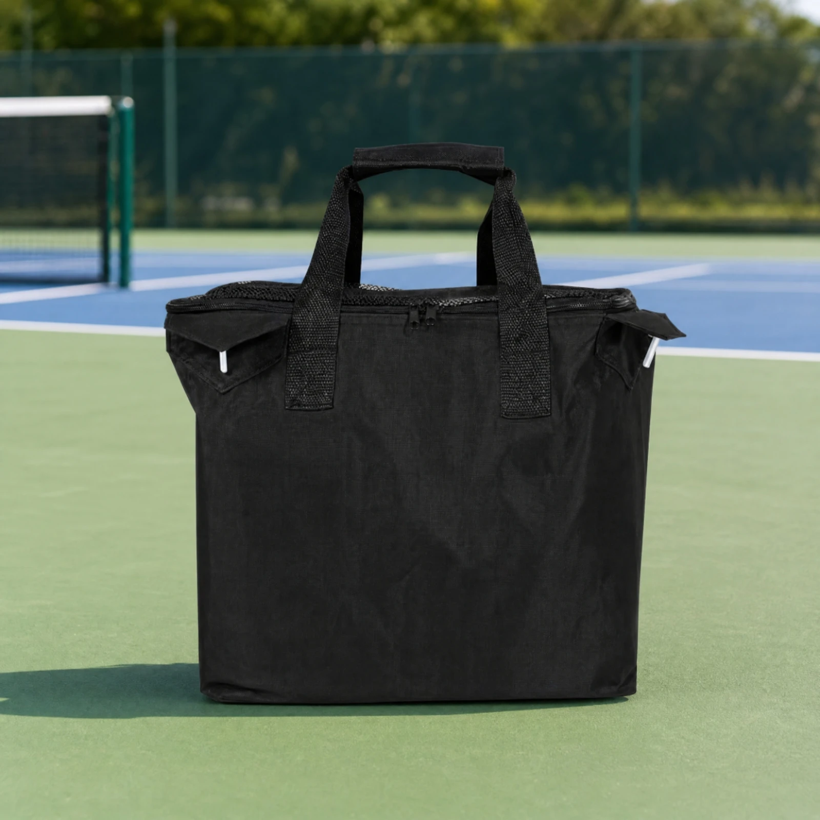 Tennis Ball Bag Versatile Sports Ball Storage Bag Reflective Portable for Players, Practice Sessions, Court