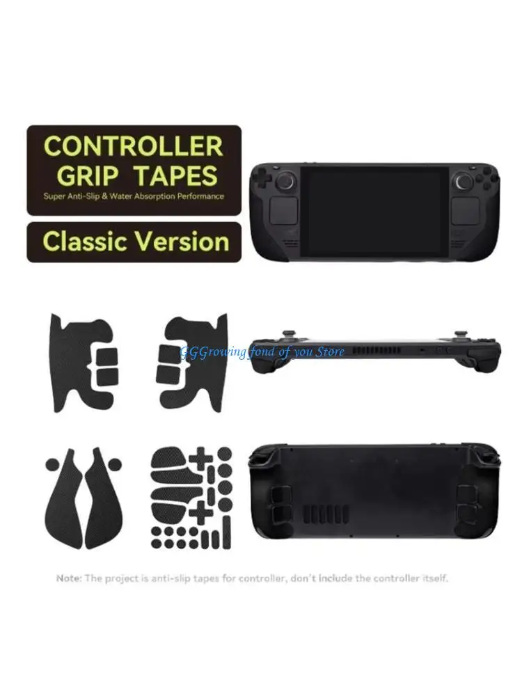 

H9EB Skin Stickers Wireless Game Handle Grip Tape Gaming Accessories