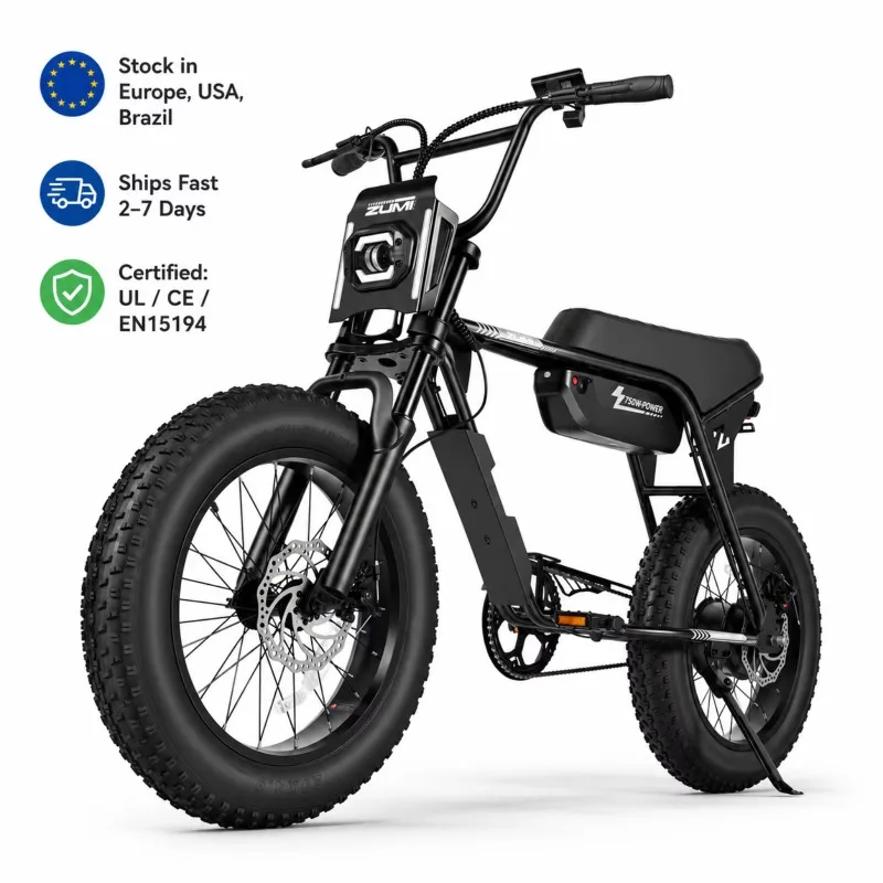 US EU Brazil Stock V20 48V Lithium Battery bike with Mechanical Disc Brakes Ready to Ship Factory Direct Wholesale