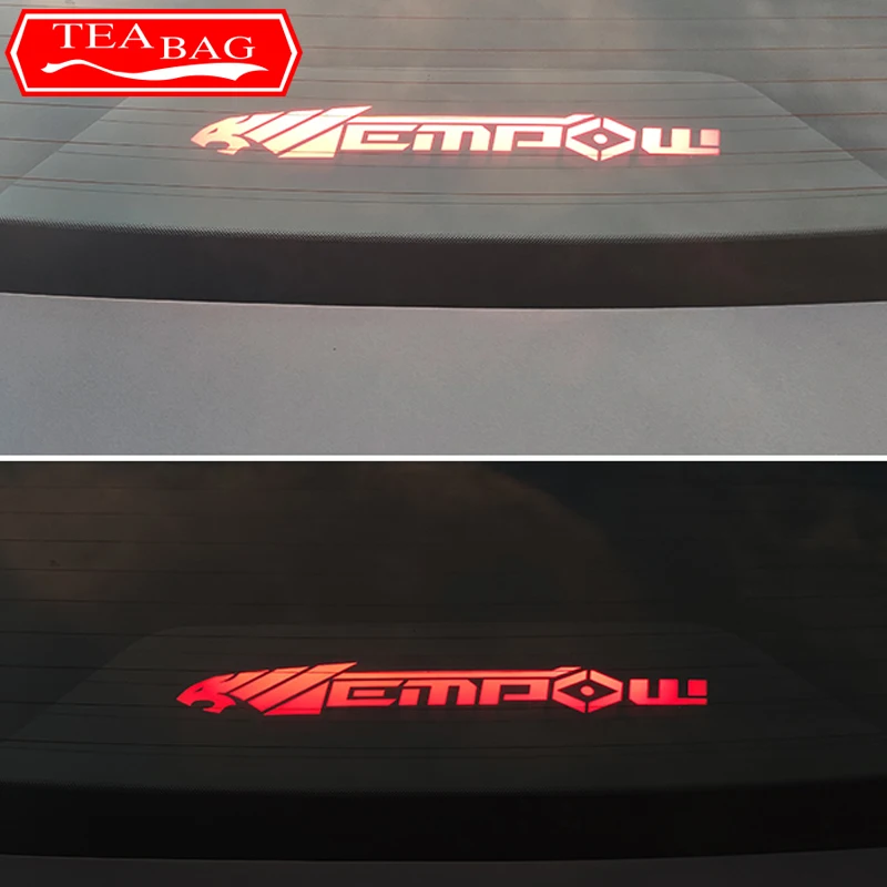 For Trumpchi GAC Empow R 2022-2024 Car Styling High Brake Light Sticker Projection Board Rear Brake Light Sticker Accessories