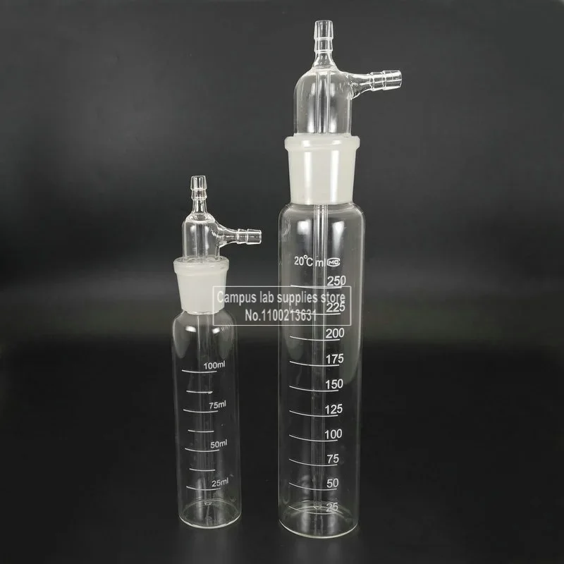 

Large Impact Absorption Bottle 10 25 50 75 125ml 250 275ml 500ml Impact Gas Sampling Bottle High Borosilicate