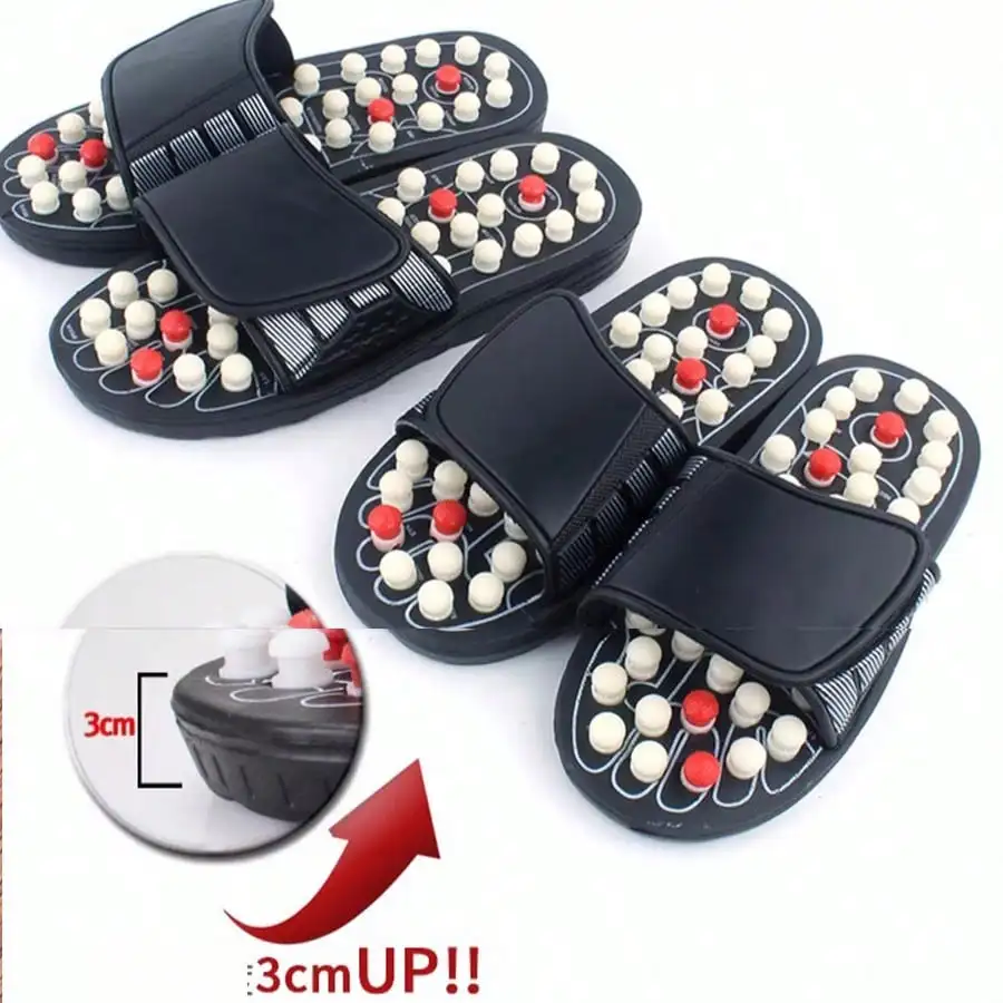 Foot Massage Slippers Foot Reflexology  Moxibustion Massager Walking  Shoes image 2