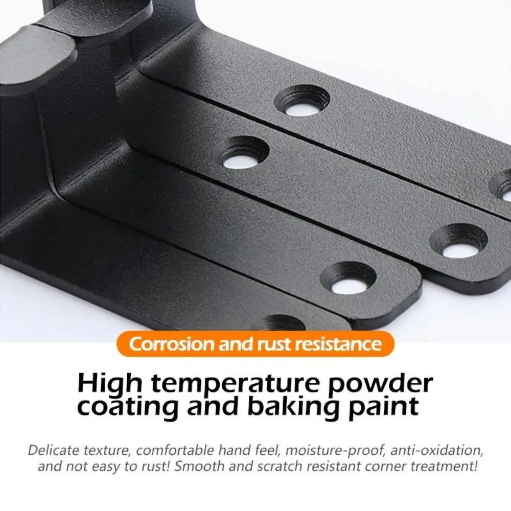 New Metal Skateboard Wall Rack Rust Resistant Space Saving Utility Wall Hooks Load Bearing Heavy Duty Hooks Home Storage