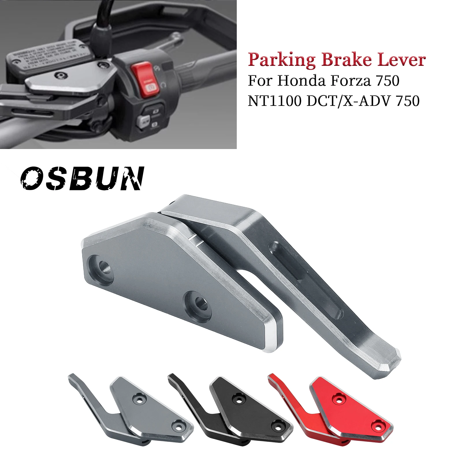 

For Honda Forza 750 NT 1100 NT1100 Electronic Suspension X-ADV 750 X ADV 750 L Motorcycle Accessories Parking Hand Brake Lever
