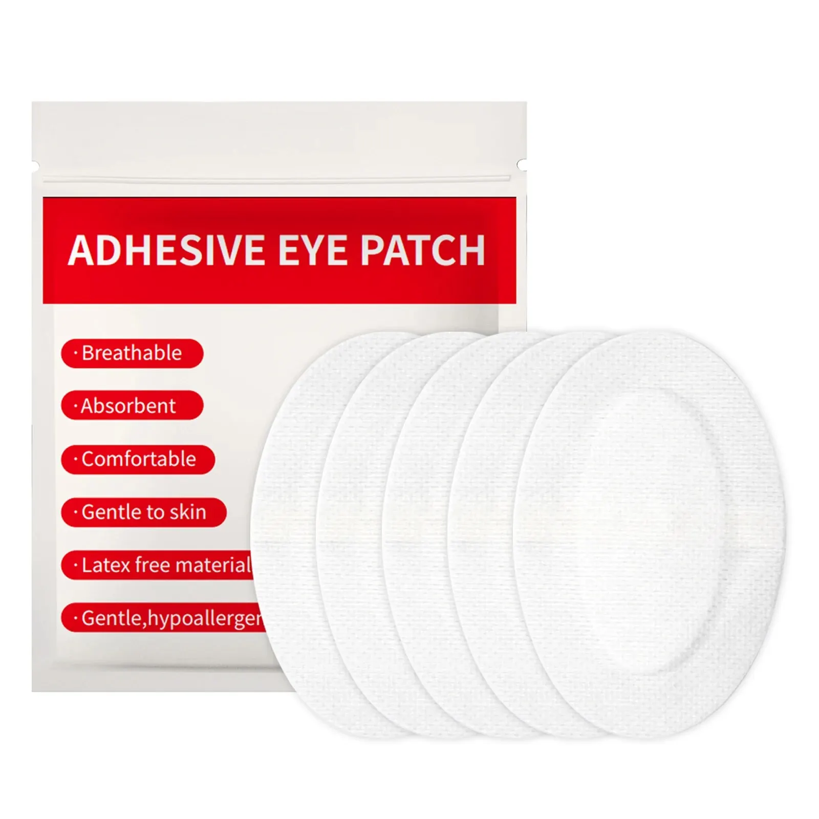 20/40Pc Large Eye Patch Kids Adult Breathable Band-Aid Disposable Medical Sterile Patches Adhesive Bandage Aid First Aid Kit HOT