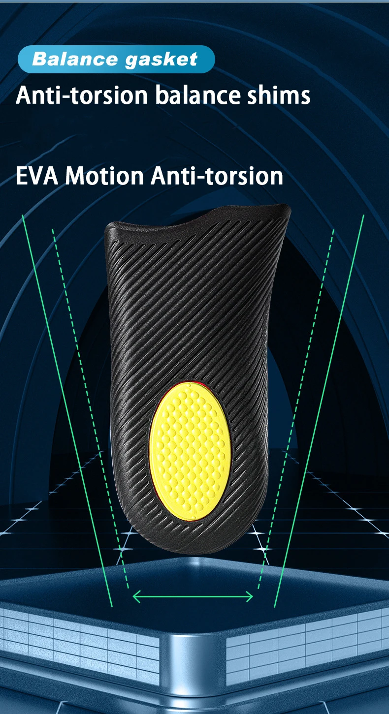 1 Pair Arch Support Plantar Fasciitis Insoles Soft Sole Shock-Absorbing Sports Shoes Insoles Flat Foot Orthopedic Insoles Unisex