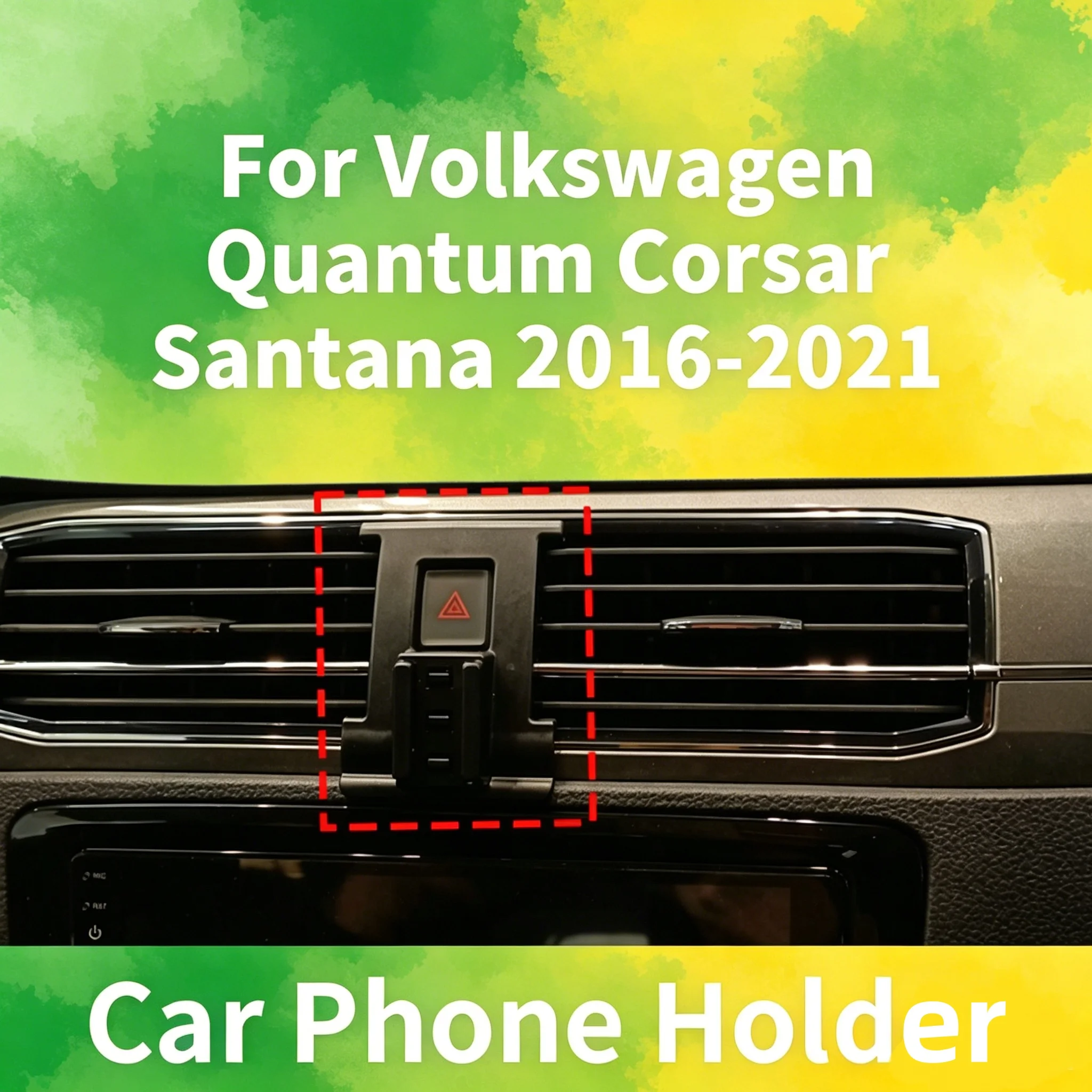 Base de soporte a presión para soporte de teléfono para coche, para Volkswagen Quantum Corsar Santana 2016-2021, accesorios interiores para automóviles