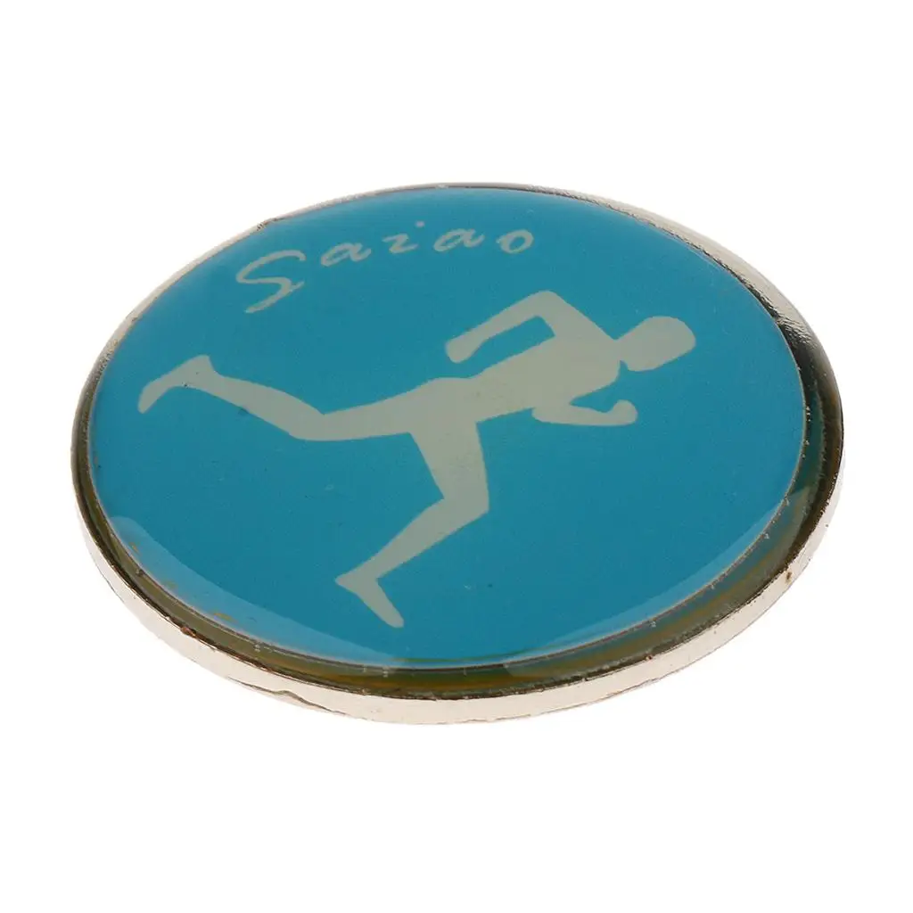 Moneda de lanzamiento de tapa para árbitro de tenis de mesa, bádminton, fútbol, 4''