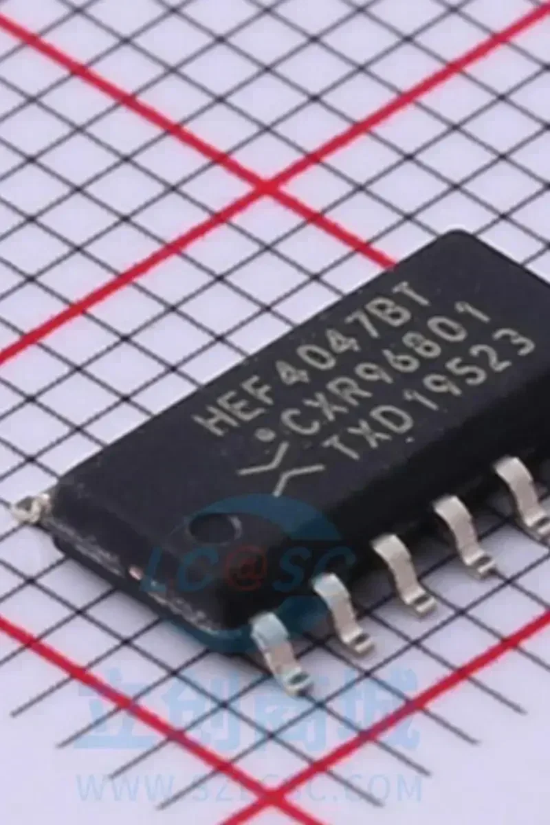 10PCS/LOT HEF4047 HEF4047BT SOP14  New Original In Stock