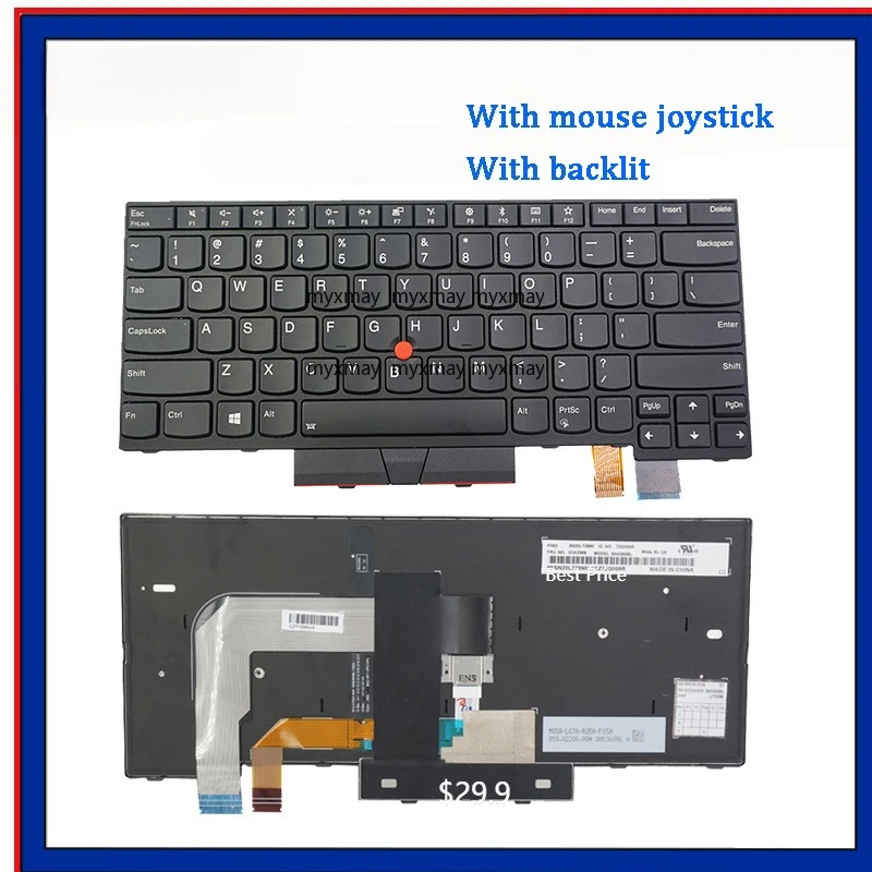 

Новая клавиатура для ноутбука LENOVO IBM Thinkpad T470 T480 A475 A485