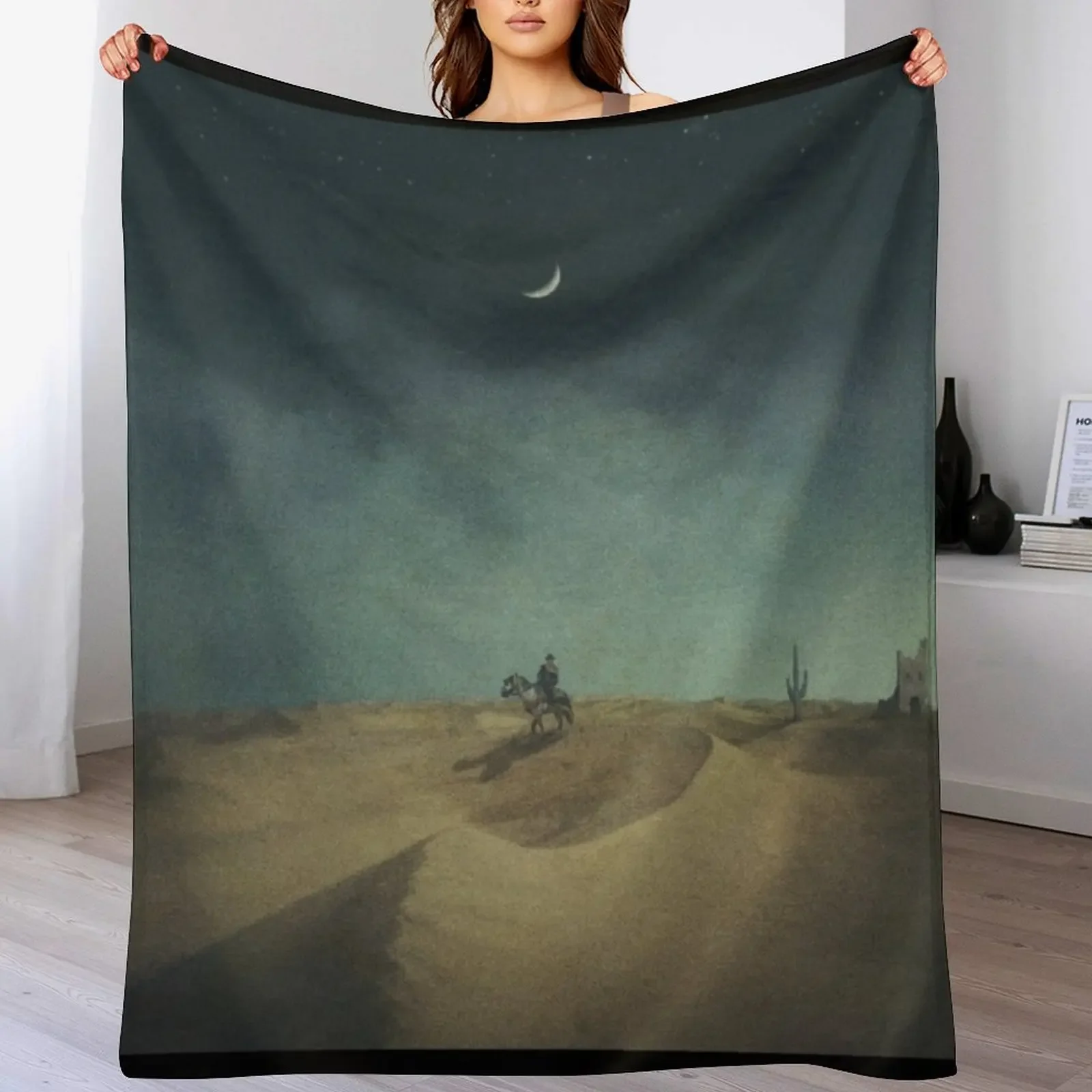 

Lord Huron Album Lonesome Dreams Throw Blanket Stain Resistant Cozy Warm Blanket