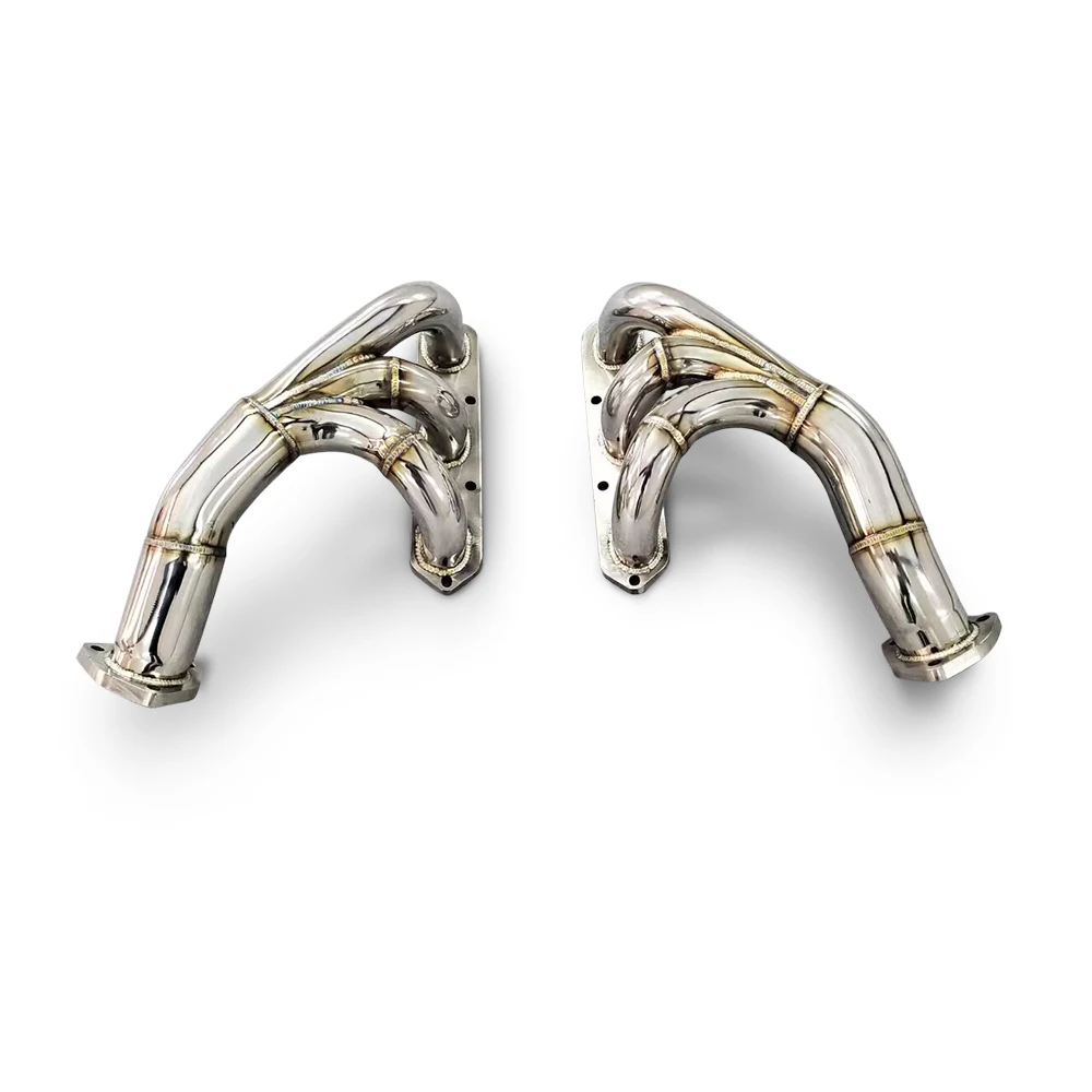 Suitable for Porsche 911 997/997.1 3.6 2004-2008 Automotive Exhaust Collector Stainless Steel Performance Exhaust Manifold