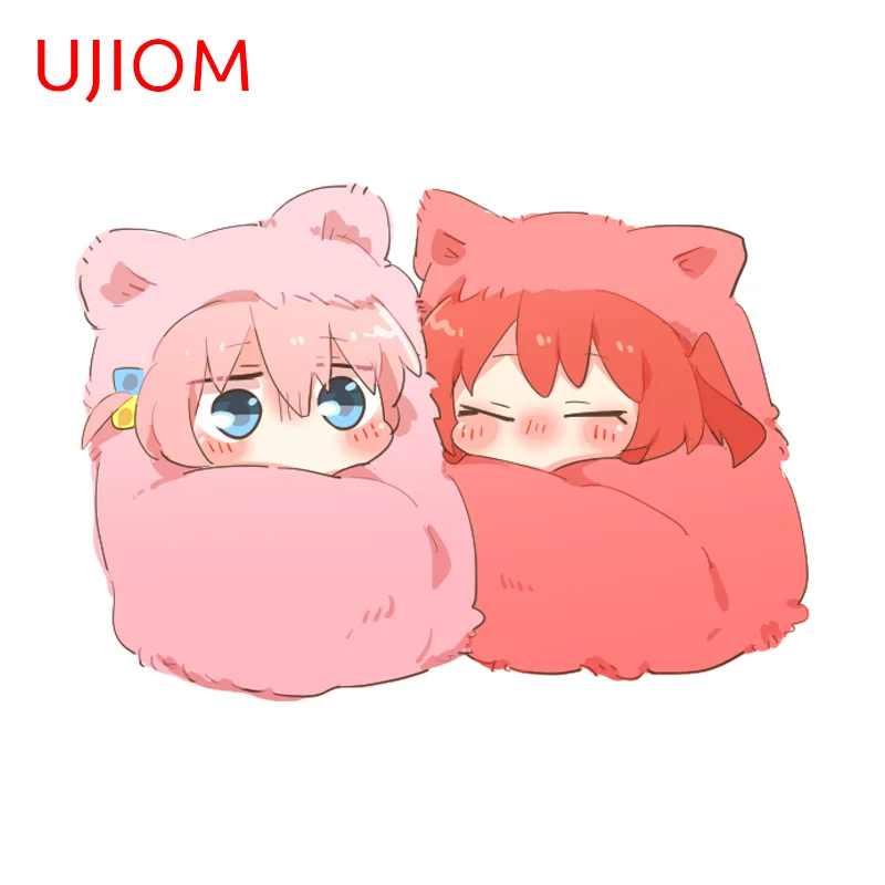 UJIOM Gotoh Hitori Cartoon Picture Wall Sticker Personality Popular Bedroom Decal Waterproof Amusing Computer Case Decoration