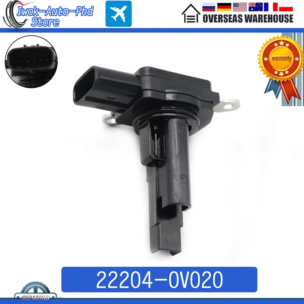 

22204-0V020 MAF MASS AIR FLOW METER SENSOR For Toyota Corolla Tundra 4Runner Avalon Camry Lexus RX450 CT200h Scion TC XD IQ