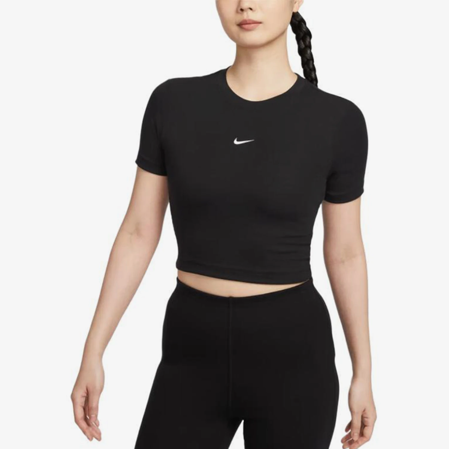 

Nike genuine summer women's slim fit fashionable and simple short sports T-shirt II1865-010