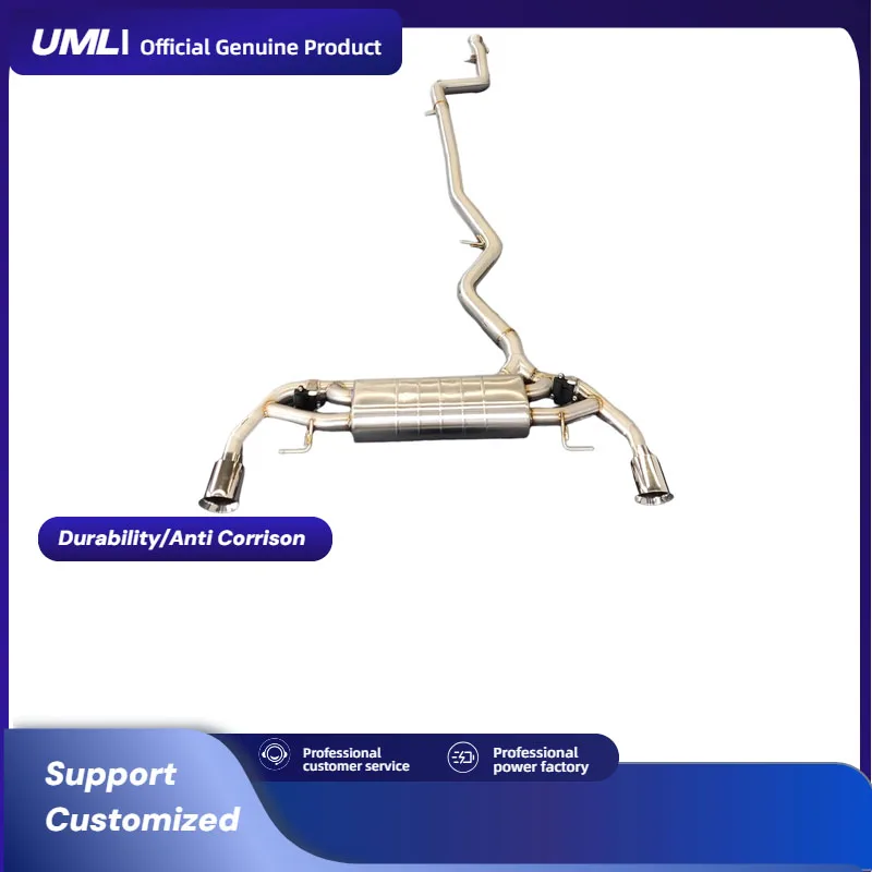 

For BMW 3 Series G22 G26 High-performance Stainless Steel Exhaust Pipe Double-sided Single Export
