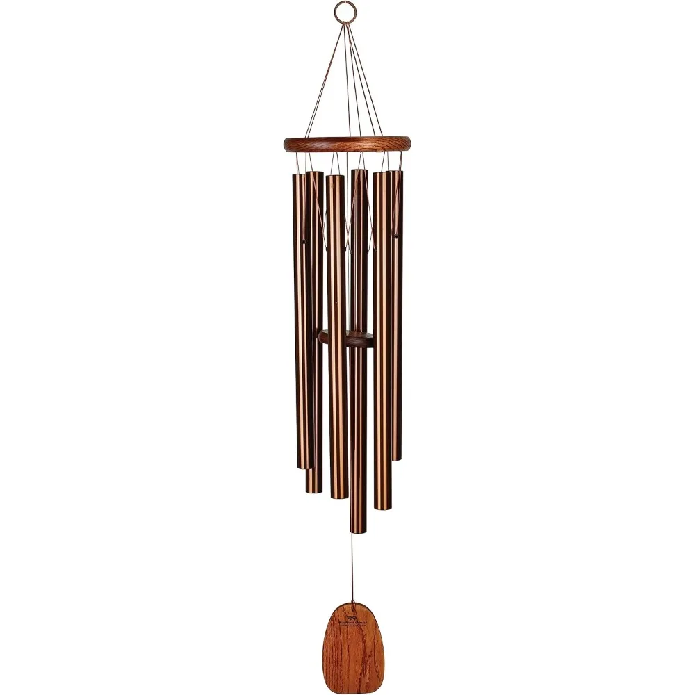 

40" Bronze Wind Chime for Outdoor Patio Garden Decor, Memorial Gift with Beautiful Sound