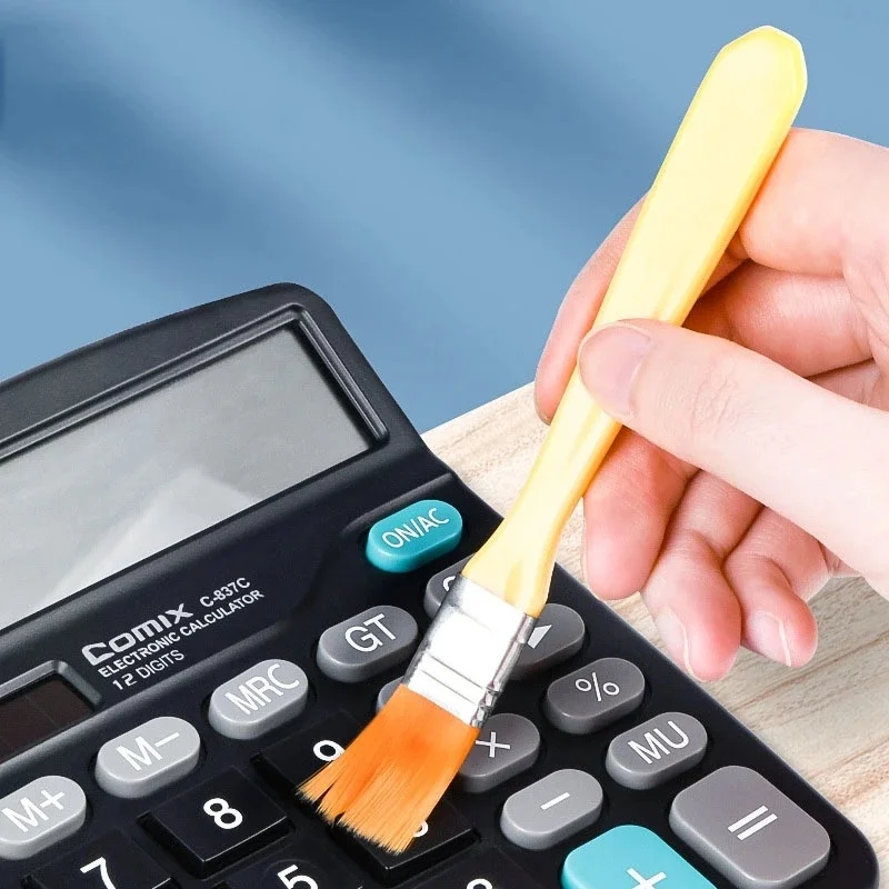 10-1pc Portable Anti-static Dusting Brush Cleaning Kit for Computer Keyboard Small Space Cleaner Soft-bristle Professional Brush