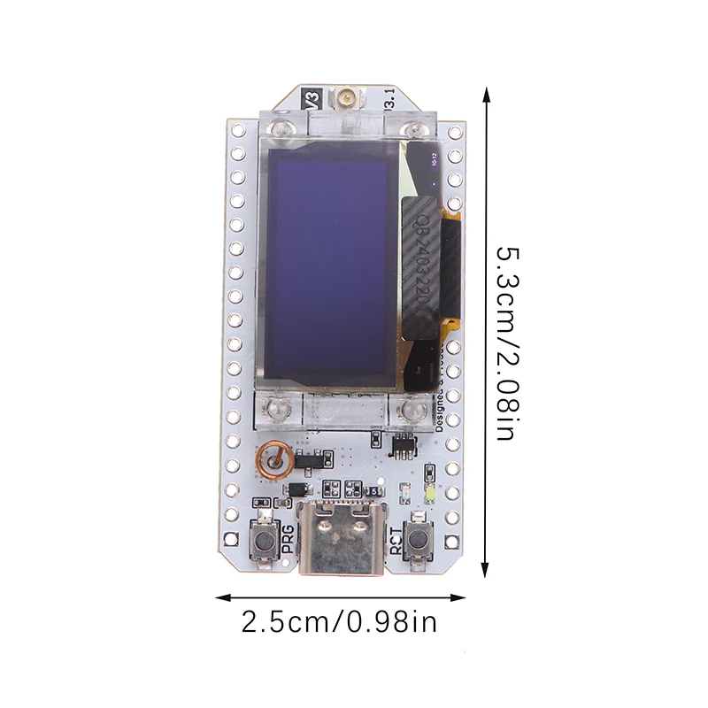 Imagem -06 - Lora v3 Development Board Kit Esp32 868mhz-915mhz Sx1262 96 Polegada Display Oled bt Wifi Lora Kit para Arduino Ios Smart Home 2set