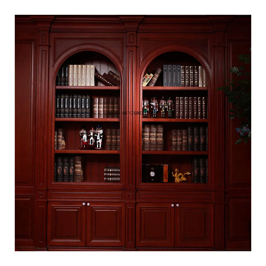 NICOCABINET Custom New Popular Design Modern Grey Sliding Door Classic Factory High-end QualityBookcase Book Shelf